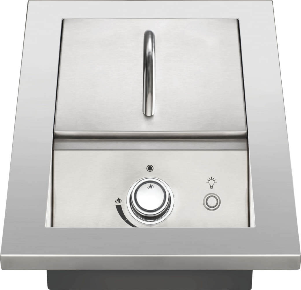 Napoleon Built-in 700 Series Single Range Top Burner with Stainless Steel Cover (NG)