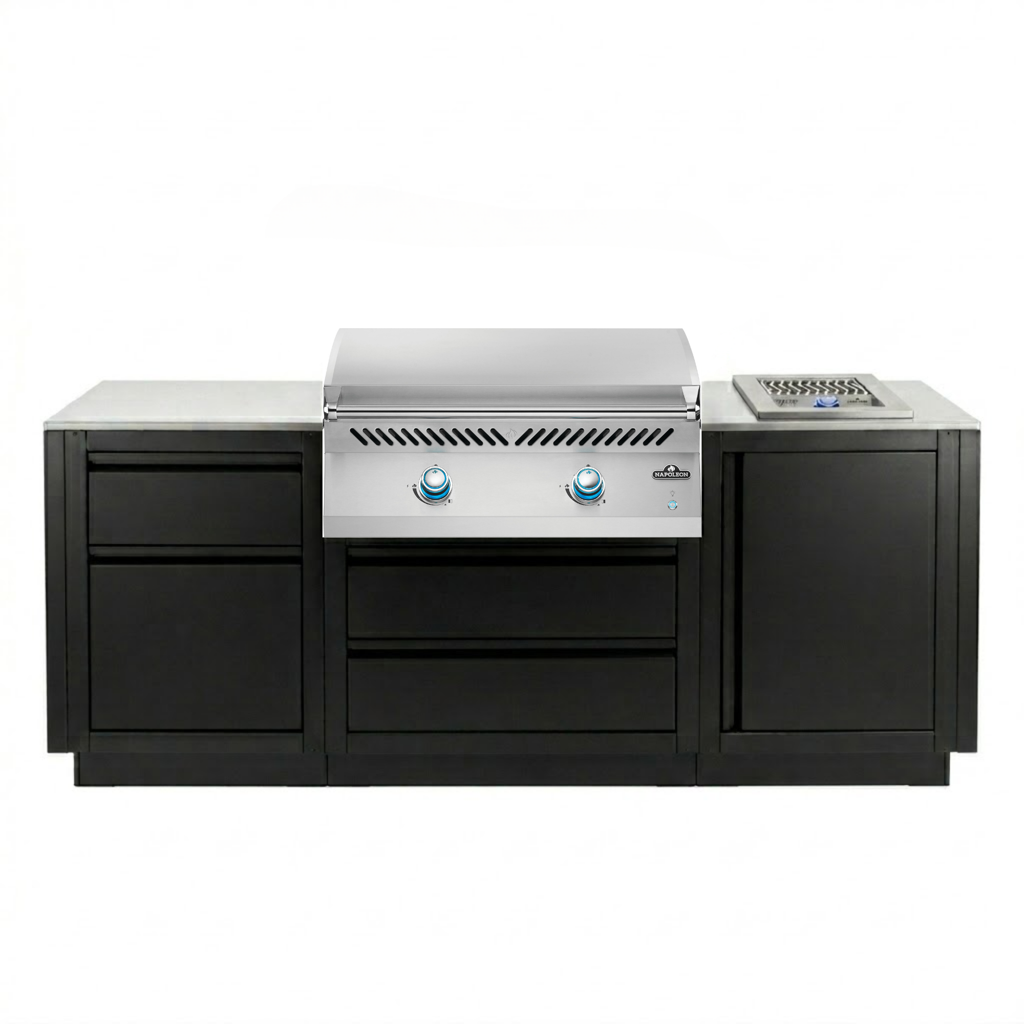 Napoleon Outdoor Kitchen – Built-in 700 Series BIG32 Griddle + Burner