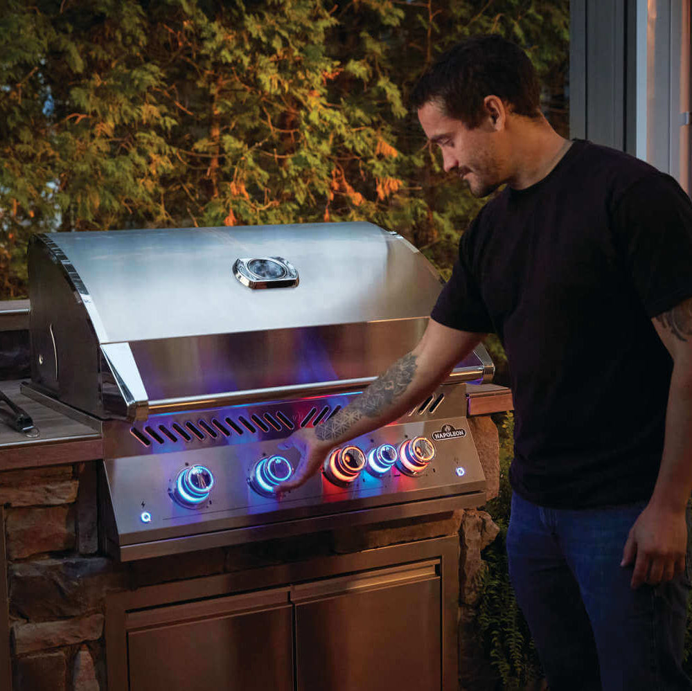 Napoleon Built-In 700 Series 32-inch Gas Grill with Rear Infrared Burner (NG/LPG)