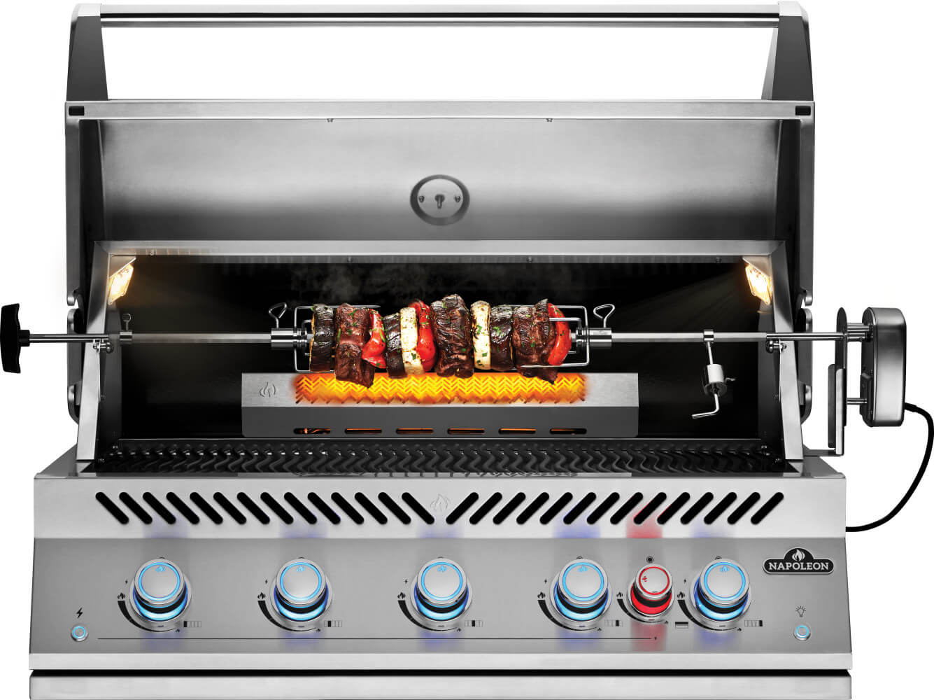 Napoleon Built-In 700 Series 38-inch Gas Grill with Rear Infrared Burner (NG/LPG)