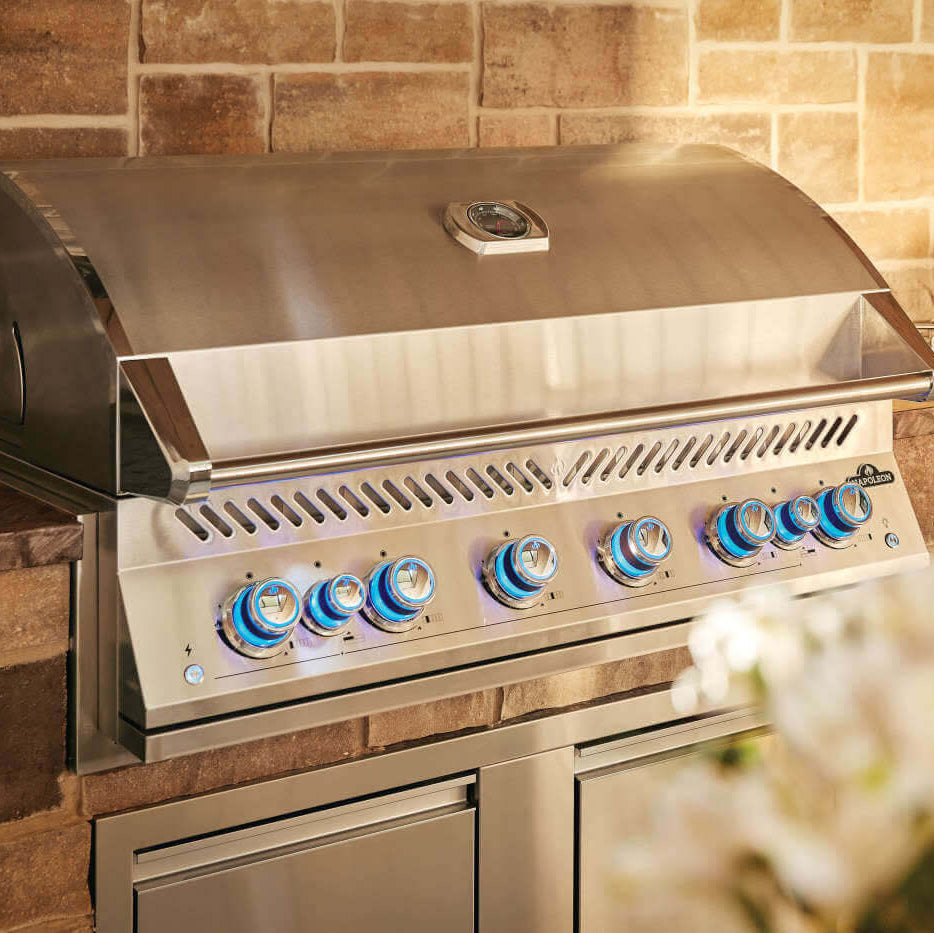Napoleon Built-In 700 Series 44-inch Gas Grill with Rear Infrared Burner (NG/LPG)