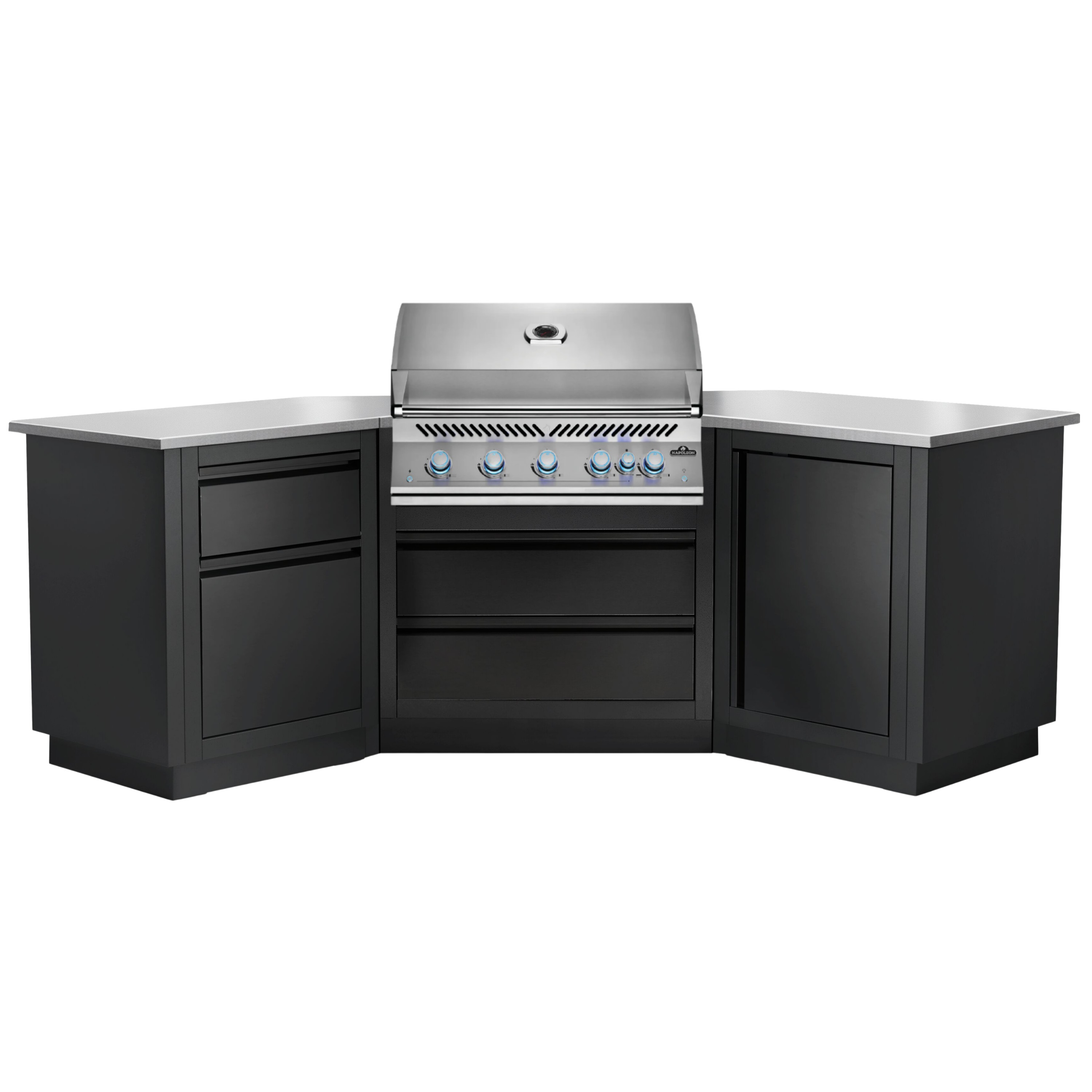 Napoleon Outdoor Kitchen – Built-in 700 Series BIG38 45-Degree Corner