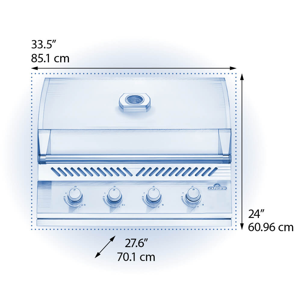 Napoleon Built-In 500 Series 32-inch Gas Grill (NG)