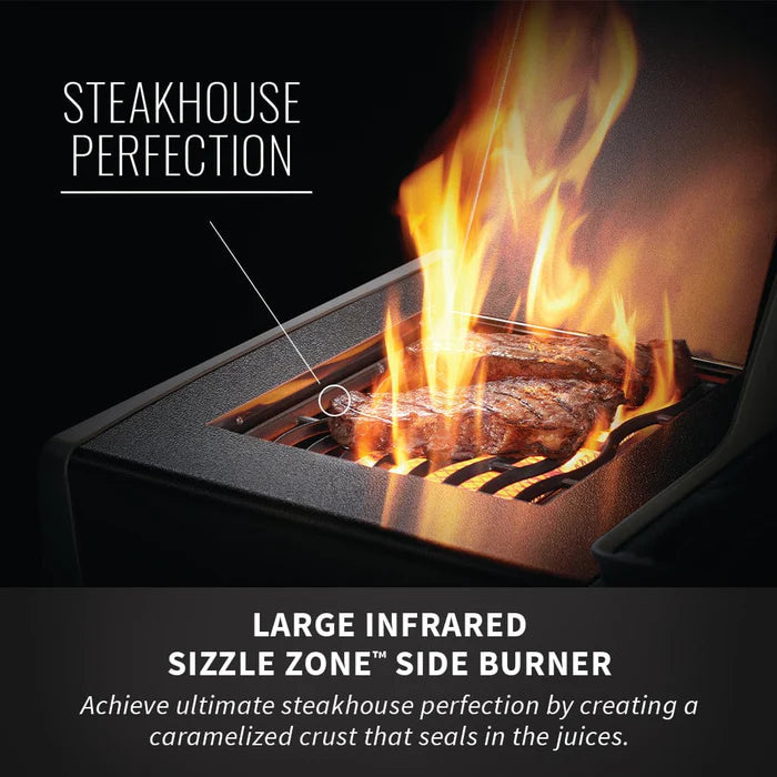 Napoleon Built-in 700 Series Single Infrared Burner with Stainless Steel Cover (NG/LPG)